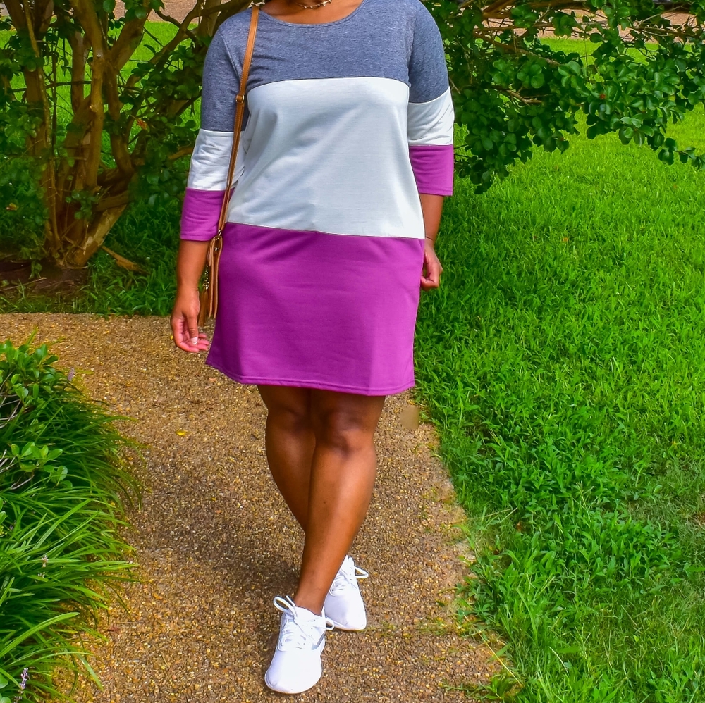 Color Block Dress